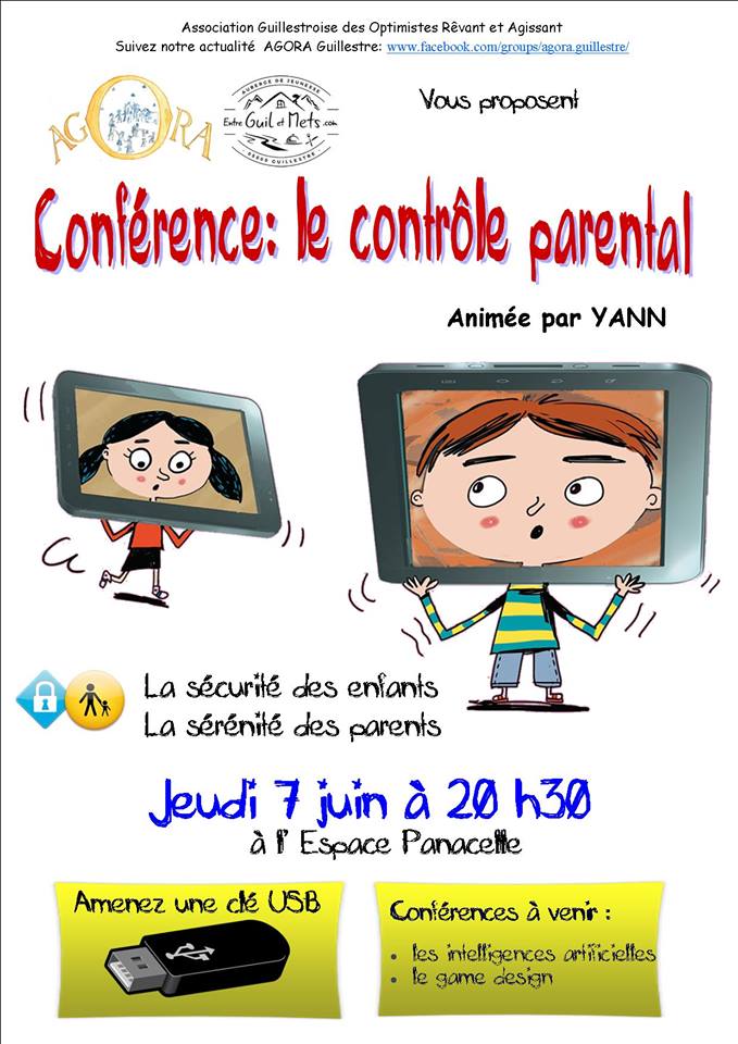 Conférence : le contrôle parental